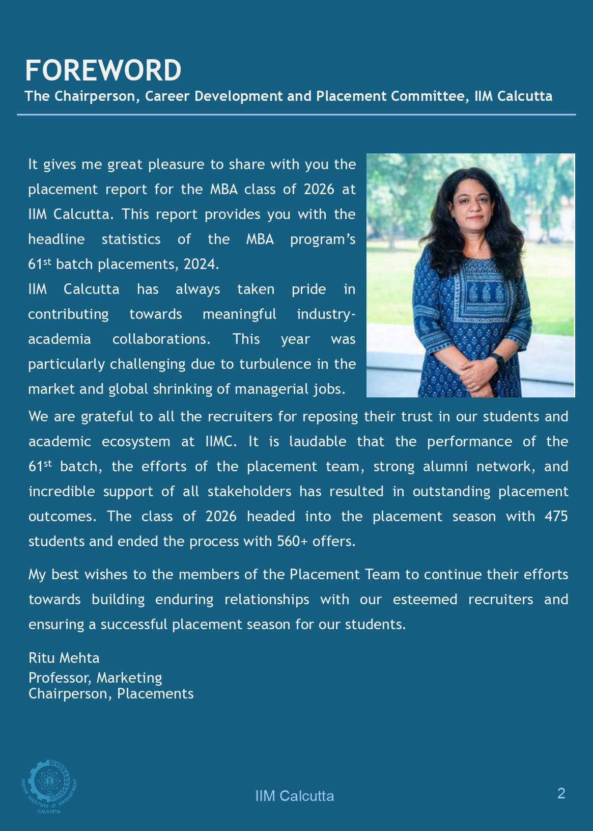 MBA 62nd Batch