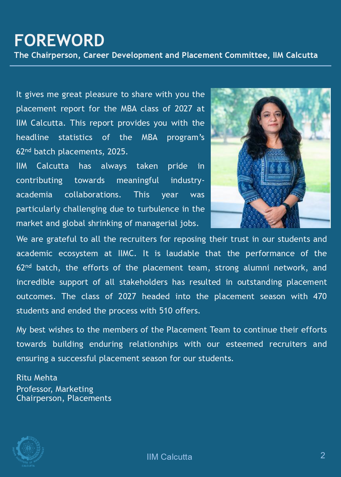 MBA 62nd Batch