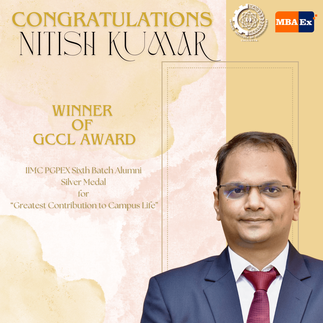 Award for MBAEx Batch