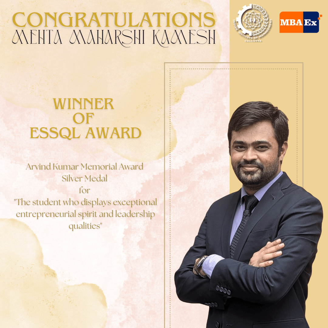 Award for MBAEx Batch