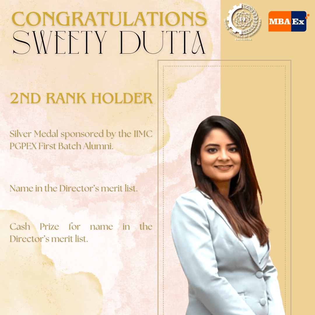 Award for MBAEx Batch