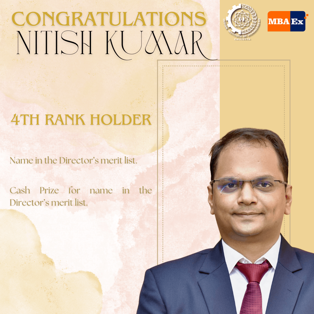 Award for MBAEx Batch