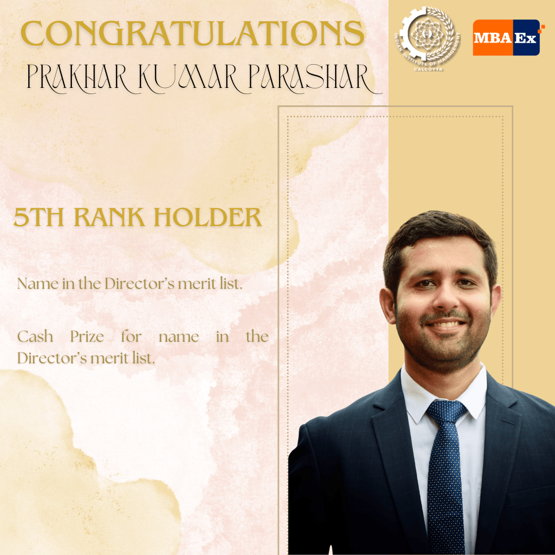 Award for MBAEx Batch