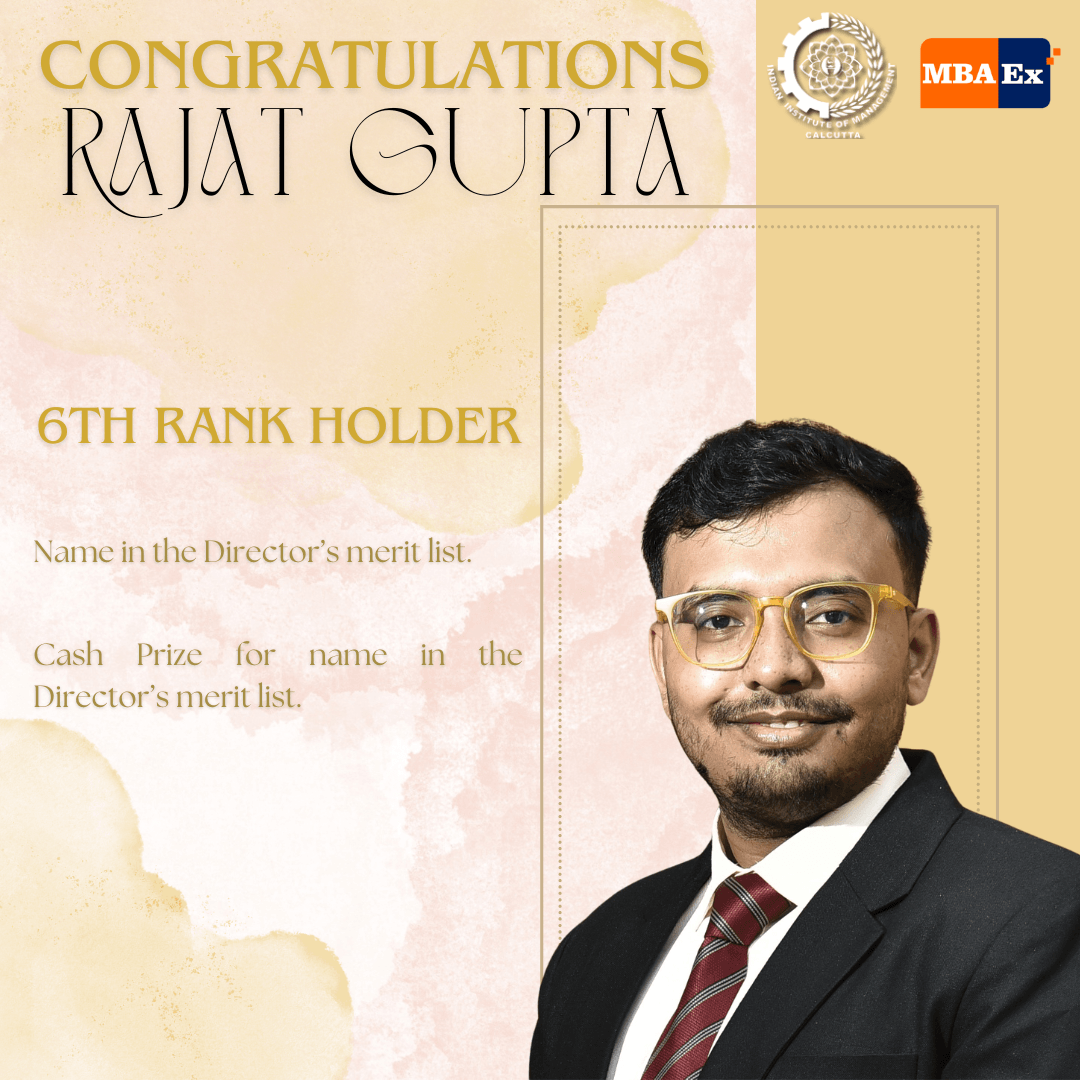 Award for MBAEx Batch