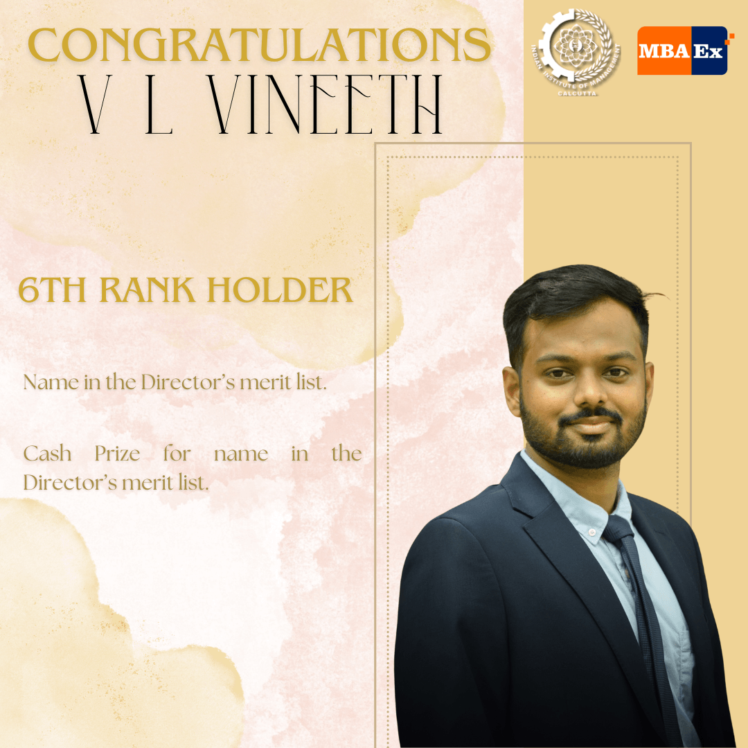 Award for MBAEx Batch