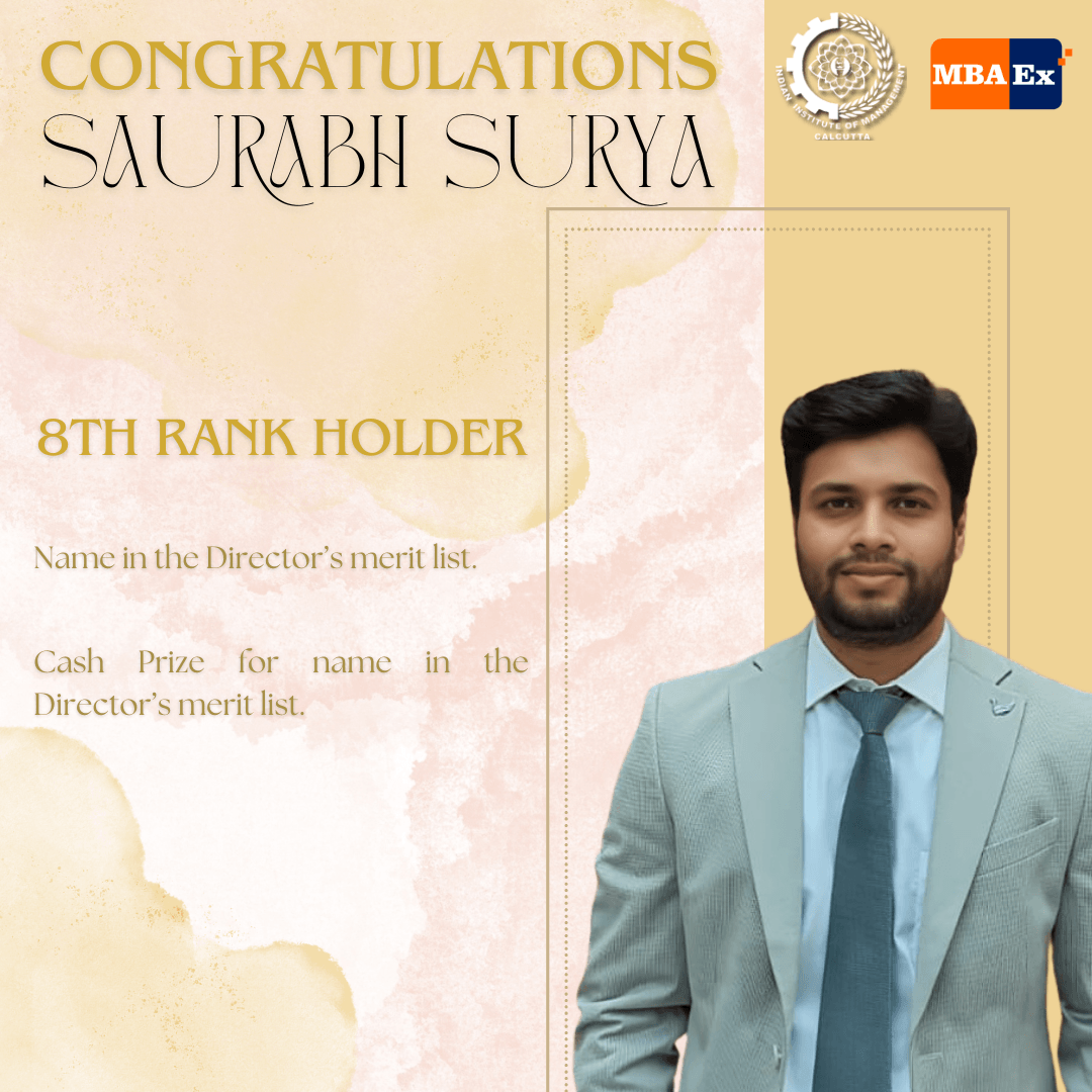 Award for MBAEx Batch