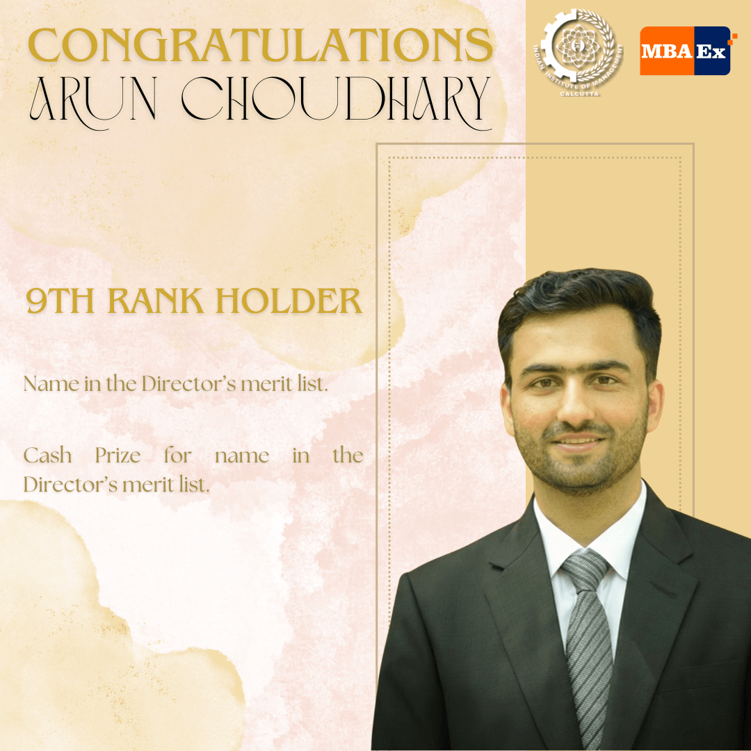 Award for MBAEx Batch